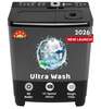 Uniboom 10 kg Ultra Wash Heavy Duty Motor Semi Automatic Top Load Grey, Black (UBSA-10VR-GB)