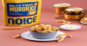NOICE Butter Murukku (No Palm Oil Namkeen & Snacks) 100 g