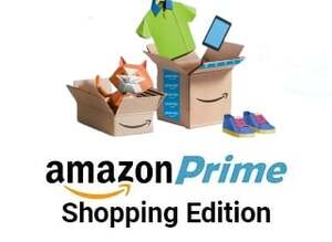 Get 1 Month Amazon Prime Membership Shopping edition for Free