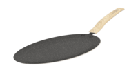 Bergner Earth Black Non-Stick Concave Tawa
