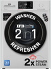 IFB 6 Kg 5 Star with 9 Swirl Wash, Steam Refresh, Eco Inverter Motor, DeepClean® Ai Powered Fully Automatic Front Load Washing Machine (DIVA GXN 6010 CMS, 2X Power Steam®,Inbuilt Heater, Grey)