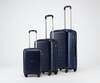 [Coupon + SBI CC] SNITCH Loop 3-Pc Hard Luggage Set | 4 Wheels + Free Shoe Bag