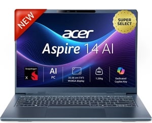 Acer Aspire 14 Al Office 2024 + M365 Basic Snapdragon X - (16 GB/512 GB SSD/Windows 11 Home)