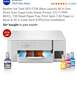 Brother Ink Tank (Print Scan Copy)  DCP-T236 (New Launch) All in One Color Home Printer, 27/11 PPM BK/CL, 150 Sheet Paper Tray, Print Upto 7.5K Pages in Black & 5K in Color Each (CMY),Free Installation 