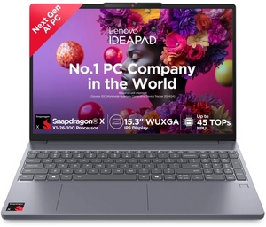 Lenovo IdeaPad Slim 3 with 1Yr ADP Snapdragon X - (16 GB/1 TB SSD/Windows 11 Home) 