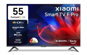 XIAOMI F Pro 138 cm (55 inch) QLED Ultra HD (4K) Smart Fire TV with 34W Box Speakers | 32GB Storage