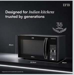 IFB 30L Convection Microwave Oven with 360 Degree Motorized Rotisserie 101 Auto Cook Menus (30BRC2, Black, Auto Defrost, Grill Mode, Combi-Cook Modes, 10 Power Levels)