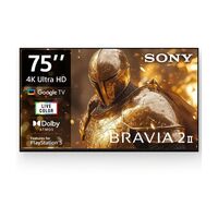 SONY BRAVIA 2 II 189.3 cm (75 inch) Ultra HD (4K) LED Smart Google TV 

