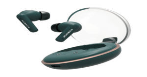 Hammer Airflow Plus In-Ear Truly Wireless Earbuds With Mic, Sound Isolation, IPX4 - Emerald Green 