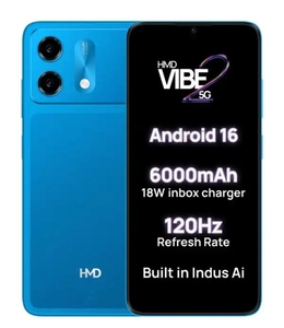 HMD Vibe2 5G (Nordic Blue, 128 GB) (4 GB RAM)