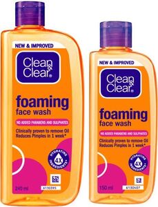 Upto 70% off on CLEAN & CLEAR FACEWASH 