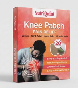 Amazon Sample. @Rs 99 | 20 Unit Knee Pain Relief Patch for Daily Knee Support 