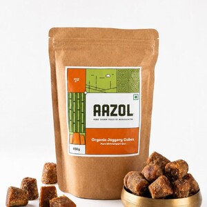 Amazon Sample @Rs 99 | Aazol Organic Jaggery Cubes 650g  (User Specific)