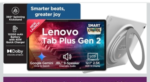 Lenovo Tab Plus Gen 2 {Smartchoice} with JBL 9-unit Speaker System| 10200mAh