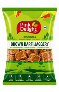 Digihaat: Pink Delight Organic Brown Jaggery 400 gm