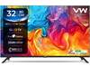 VW 80 cm (32 inches) Smartchoice Frameless Series HD Ready QLED TV VW32MAX