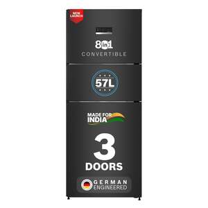 Bosch 302L, 3 Star, MaxFlex Convert Frost Free Triple Door Refrigerator (CMC33S33VI, 2026 Model, Cosmic Steel)