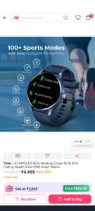 Titan smartwatch 