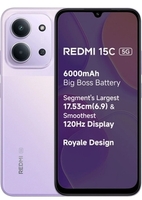 Redmi 15C 5G (Dusk Purple, 128 GB) on Flipkart