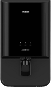 Havells Aquas Neo Water Purifier, RO + UF Purification, Vital Magnesium Enriched, 7-stages, 7L Storage, Ideal for Borewell, 