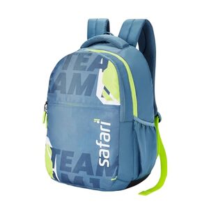 Safari Flip 32L Casual Printed Backpack, 2 Compartments, Bottle Holder, Front Pocket, School Bag for Boys and Girls, College Bag, Office Bag, Travel Bag for Men and Women