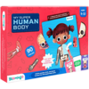 Bb : Bloomingo My Super Human Body Magnetic Puzzle & Trivia Cards, 1 pc