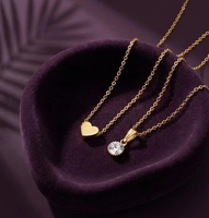 DressBerry Gold-Plated Necklace at ₹37 (Get It for ₹17 After Coupon)