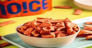  NOICE Beetroot Chips (Cream and Onion) (No Palm Oil Snacks & Namkeen (2×100g)