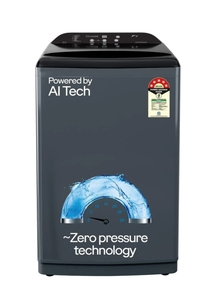 Godrej  8 kg With Al Tech And Zero Pressure (0.02 MPa) Technology With Steel Drum Fully Automatic Top Load Grey, Black (WTEON ADA 80 5.0 FEFN GLGR)
