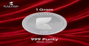 Kalyan Jewellers Flower 999 Purity Silver Coin (1g) –

