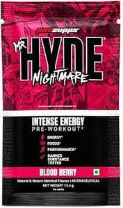 Amazon Sample at 1Rs : Prosupps HYDE Nightmare Assorted Pre Workout Powder, 1 Serving (User Specific)
