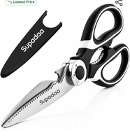 multipurpose  Kitchen Scissors, Heavy Duty Stainless Steel Food Shears with Bottle Opener, Premium K…