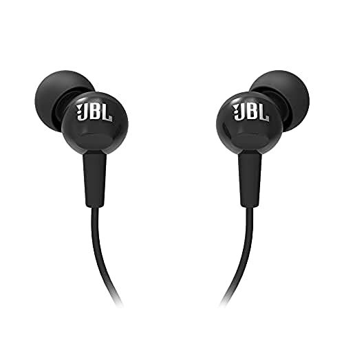 JBL C100SI Wired In Ear Headphones With Mic, Pure Bass Sound, One ...