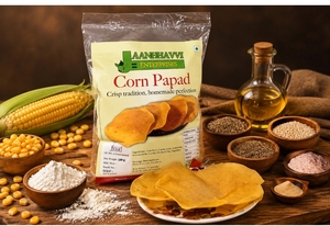 Corn Papad Traditional corn- based crispy papad 100 gm