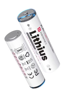 Instamart: Portronics Rechargeable AA Lithius Battery | 1480mAh | Built-in Type-C Port for Charging , 2 Units 