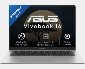 ASUS Vivobook 16 (2026) AMD Ryzen 7 7840HS - (8 GB/512 GB SSD/Windows 11 Home) Laptop