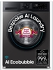 Samsung Smart Choice Smart Choice 12 kg, 5star, AI Ecobubble, Super Speed, Fully-Automatic Front Load Washing Machine 