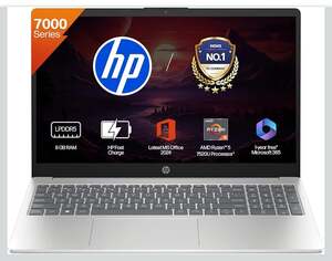 HP 15, AMD Ryzen 5 7520U (8GB LPDDR5, 512GB SSD) FHD, Anti-Glare, Micro-Edge, 15.6''/39.6cm, Win11, 