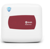 AO Smith Geyser 6 Litre 4 Star Rating (BEE) | Powerful 2KW Heating | Storage Water Heater With 2X Corrosion Resistant Blue Diamond Glass Tank | Warranty: 5 Yr Tank, 2 Yr Comprehensive | HSE-SHS-06