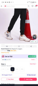 kook n keech track pant ( over now)