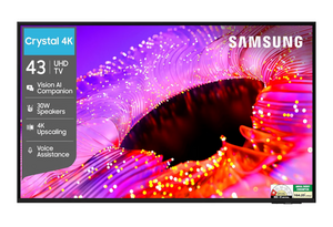 Samsung 43 inch (108cm) Crystal UHD 4K Vision AI 2026 Smart TV 