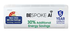 Samsung 1.5 Ton 3 Star Bespoke AI Inverter Smart Split AC (2026 Model, WiFi)