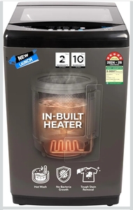 Midea 8 Kg 5 Star Fully Automatic Top Load Washing Machine, In-Built Heater