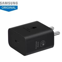 Jiomart | Samsung Original 25 W Adapter, Type-C, Without Cable, Black -  (5 days Return Option) (Price Drop)