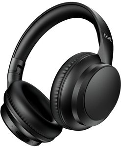 Boat Rockerz 371, 40mm Drivers, 50hrs Battery, 60ms Low Latency, ENx Tech, BT v5.4, Foldable Cups, Voice Assistant, Bluetooth Headphones, Wireless Headphone with Mic (Black Sabre)