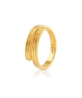 Bhima Jewels 24K 995 Purity Yellow Gold Vedhani Ring 2g